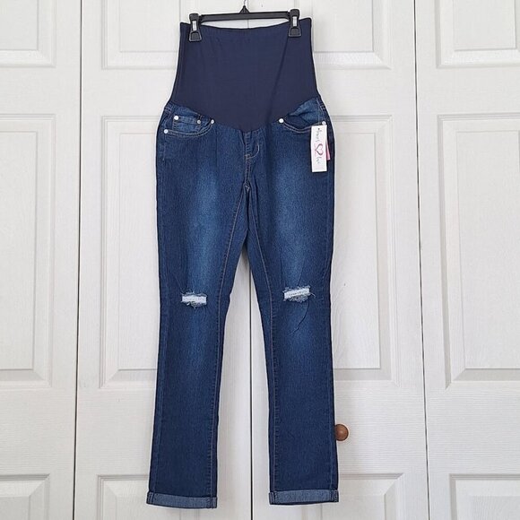 NEW Times Two Maternity Medium Wash Jegging Size Small - (4-6) - Picture 1 of 15